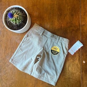 Cat & Jack Boys 4T Khaki Uniform Shorts NWT School Chino Shorts Quick Dry